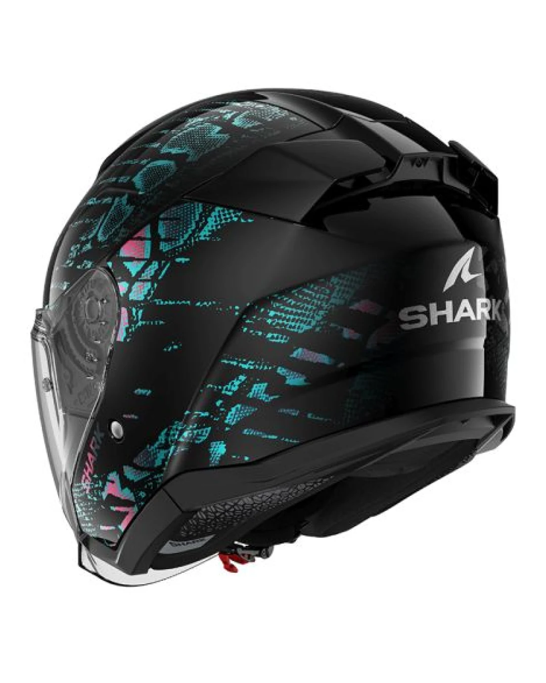 Каска за скутер SHARK SKWAL JET REPTAIA BLACK/BLUE