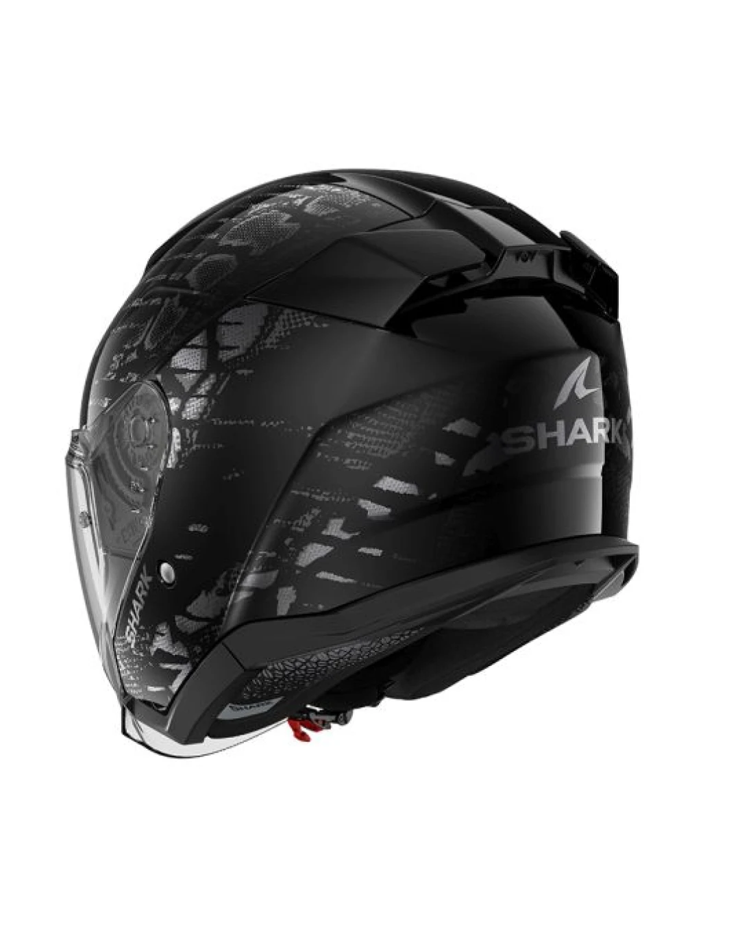 Каска за скутер SHARK SKWAL JET REPTAIA BLACK/GREY