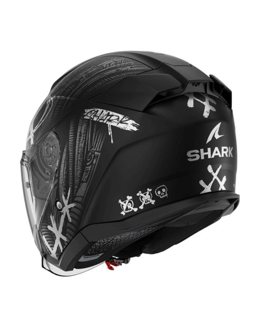 Каска за скутер SHARK SKWAL JET SHIEVER MAT BLACK/GREY