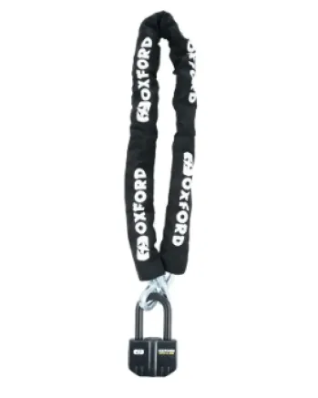 Катинар за аларма OXFORD Boss 16 мм + верига 12 мм х 1,2 м