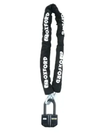 Катинар за аларма OXFORD Boss 16 мм + верига 12 мм х 1,5 м