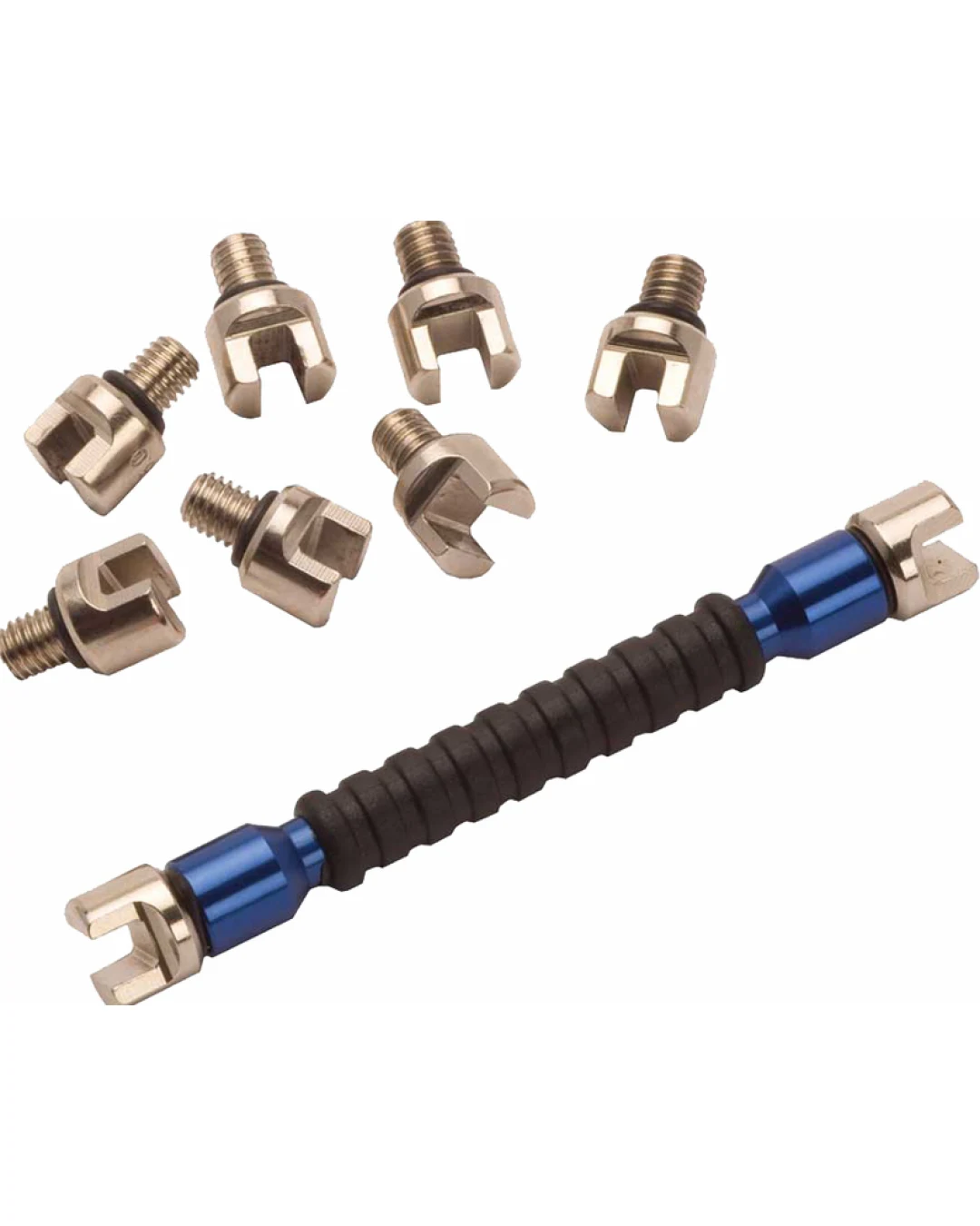 Ключ за спици RFX Race Interchangeable Multi Tip Spoke Key - Blue 5.4mm -> 7.0mm