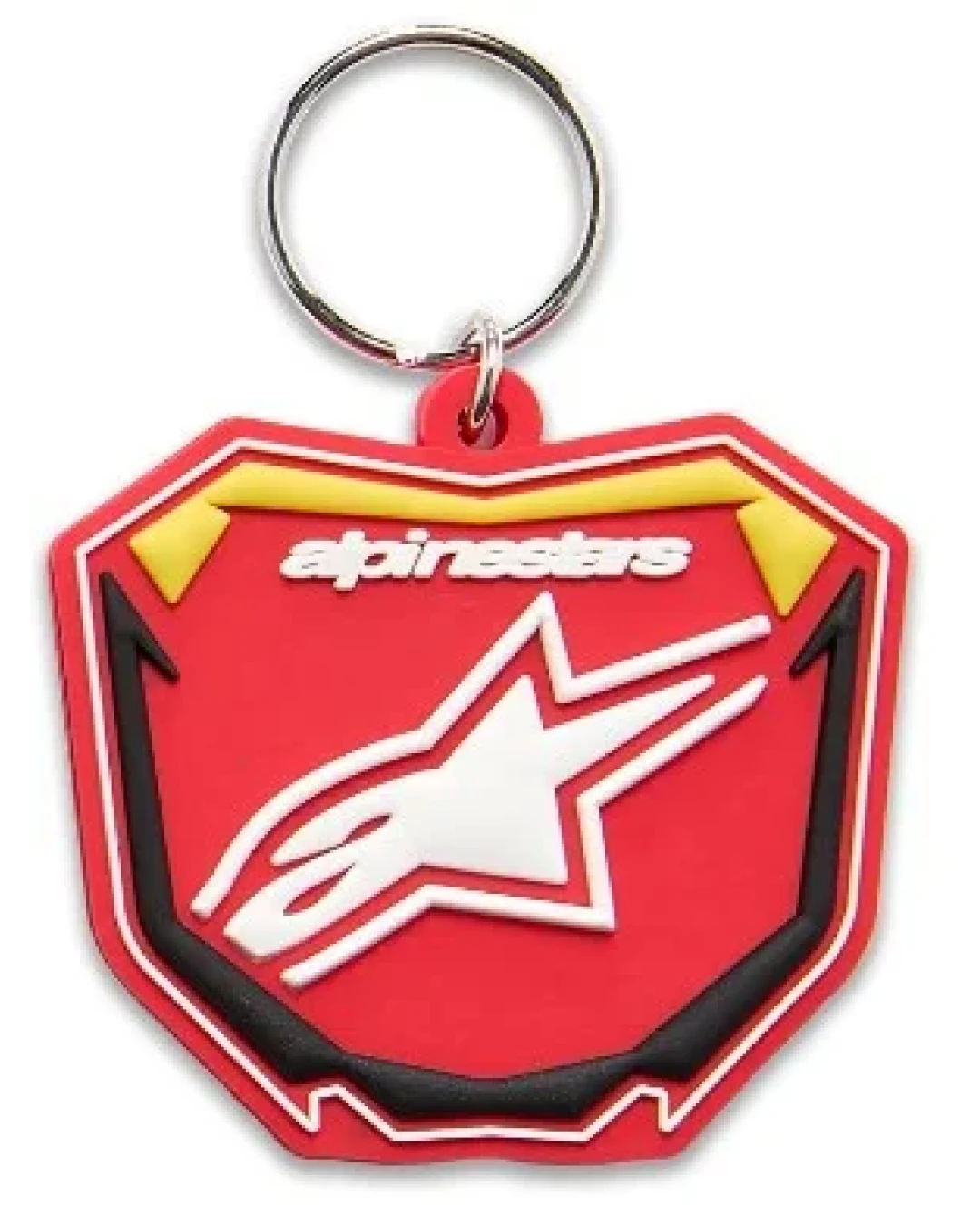 Ключодържател ALPINESTARS FOB PLATE RED/YELLOW/BLACK