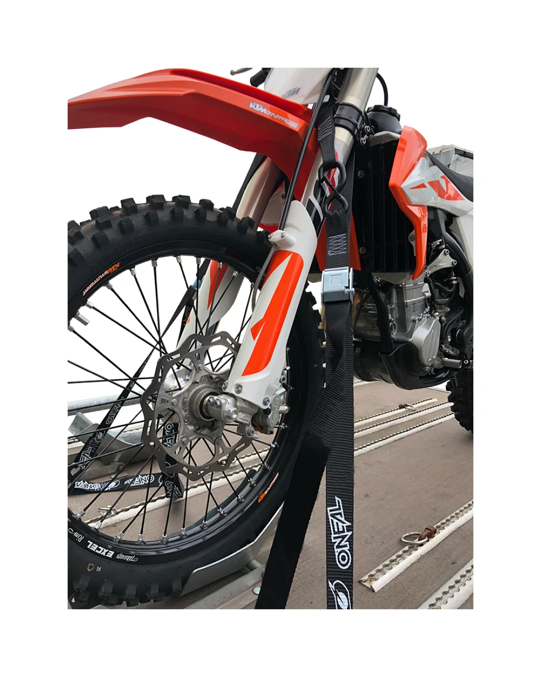 Колани за захващане на мотор O’NEAL DE LUXE Tie Downs LOGO BLACK
