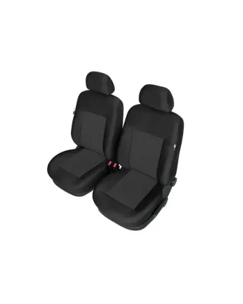Комплект 1+1 Тапицерия Kegel за две единични предни седалки на Ford Focus 2003-2014 Mk2 Mk3 Черна Текстил