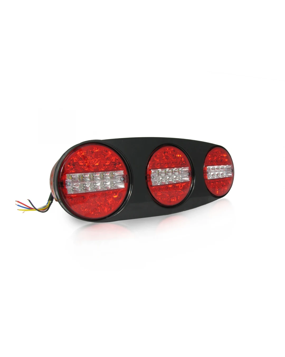 Комплект 12V - 24V Led Лед Тройни Диодни Стопове - Комбинирани Стоп, Габарит, Мигач, Задна Светлина
