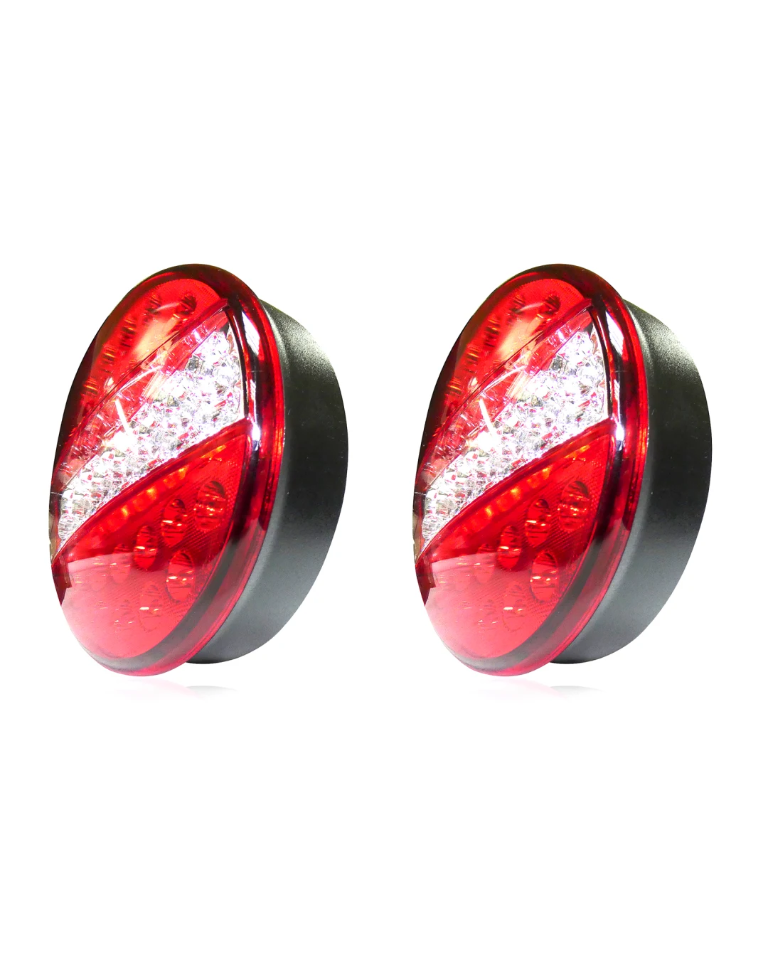Комплект 2 Броя LED Диоден стоп тип хамбургер 12V 24V Волта бус камион ТИР ремарке