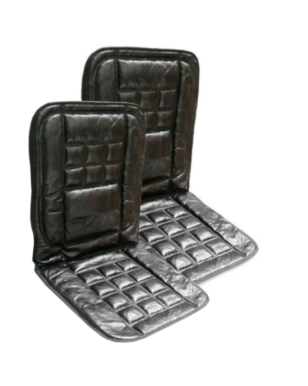 Комплект 2 Броя Ортопедични Масажиращи Авто Седалки От Естествена Кожа