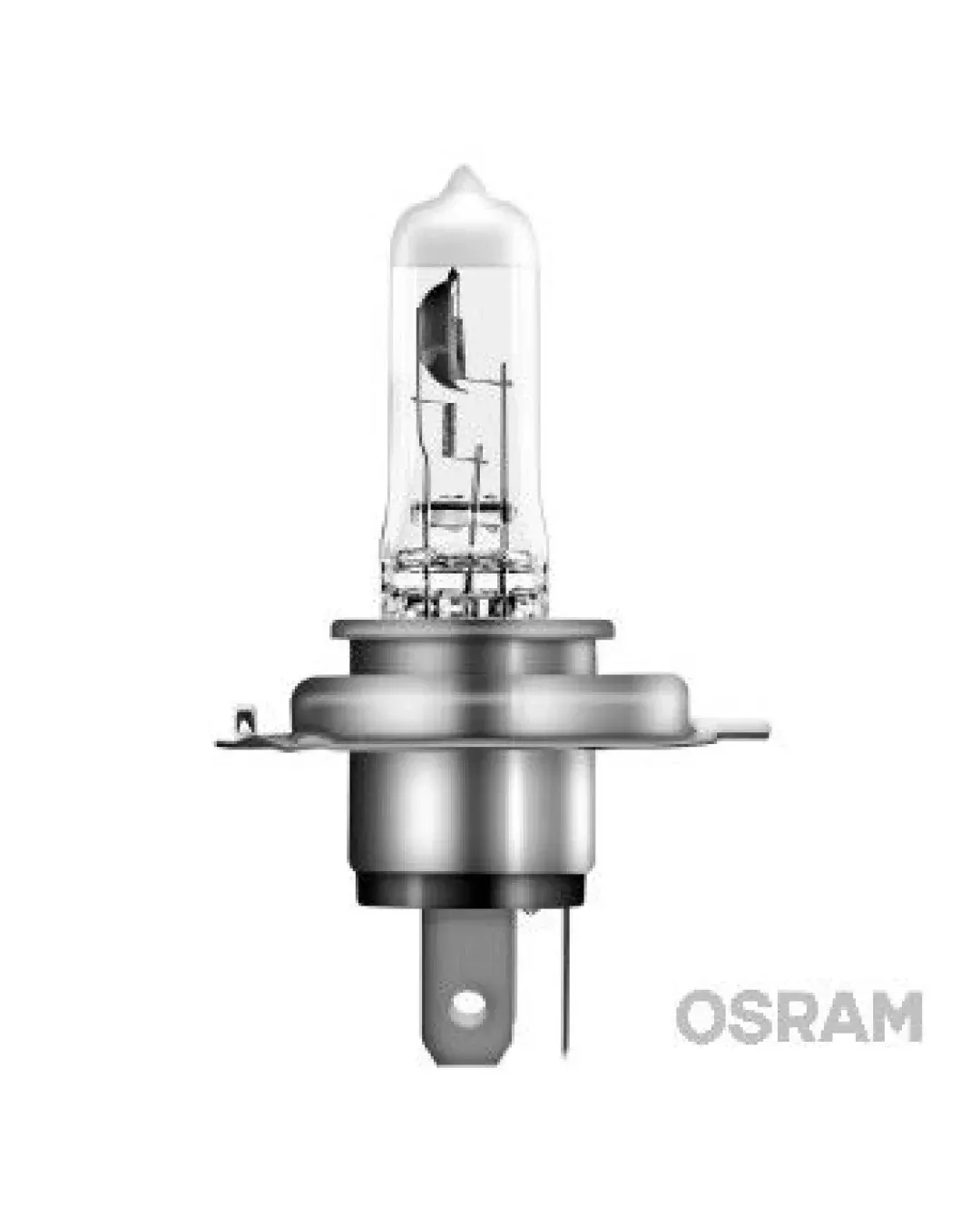 Комплект 2 халогенни крушки Osram H4 Night Breaker Silver +100%, 60/55W, 12V, P43T