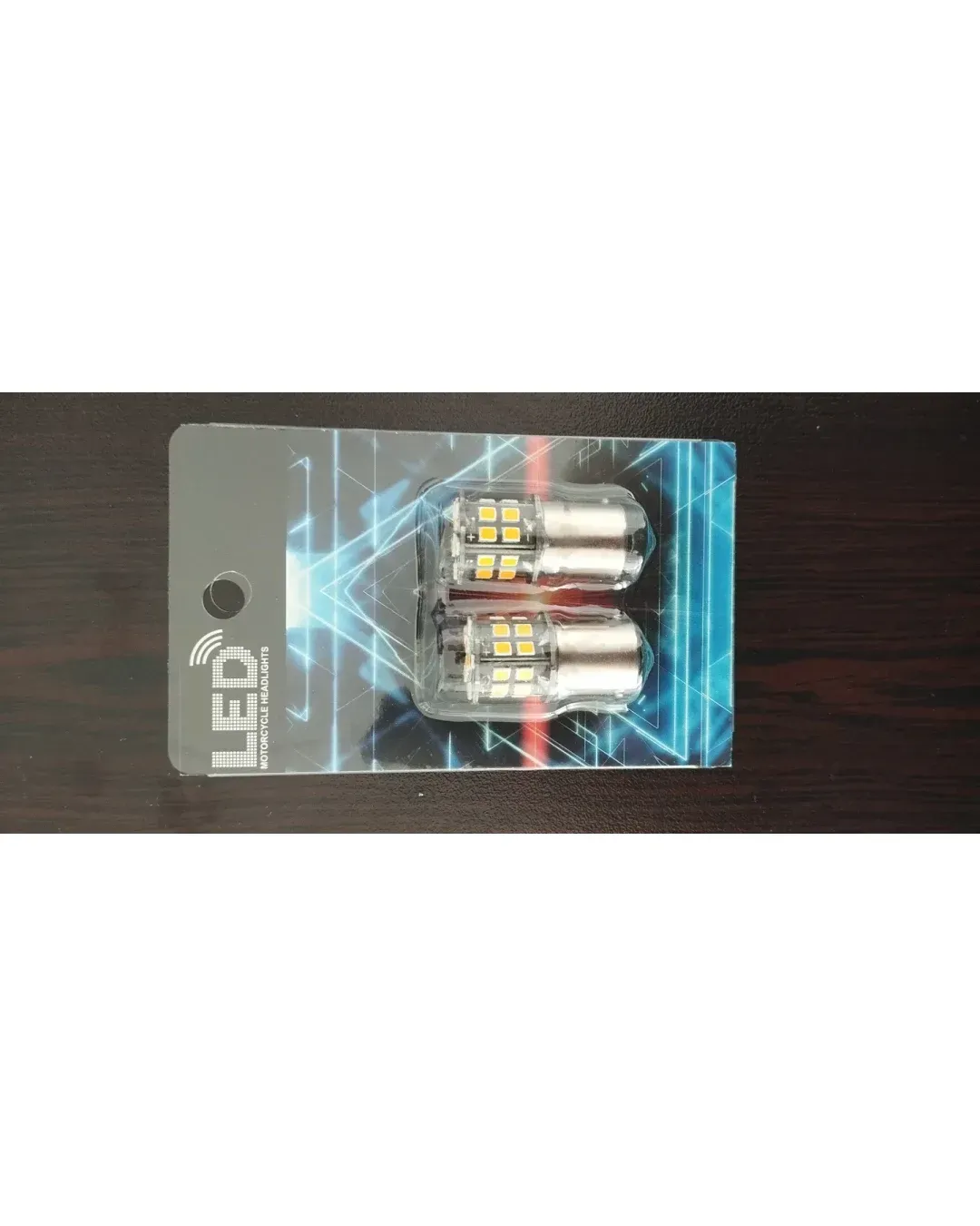 Комплект 2бр. LED Лед Крушки, 30 SMD, BAU15S 1156 (PY21W), 12V, оранжева светлина canbus, разминати пинове (150°)