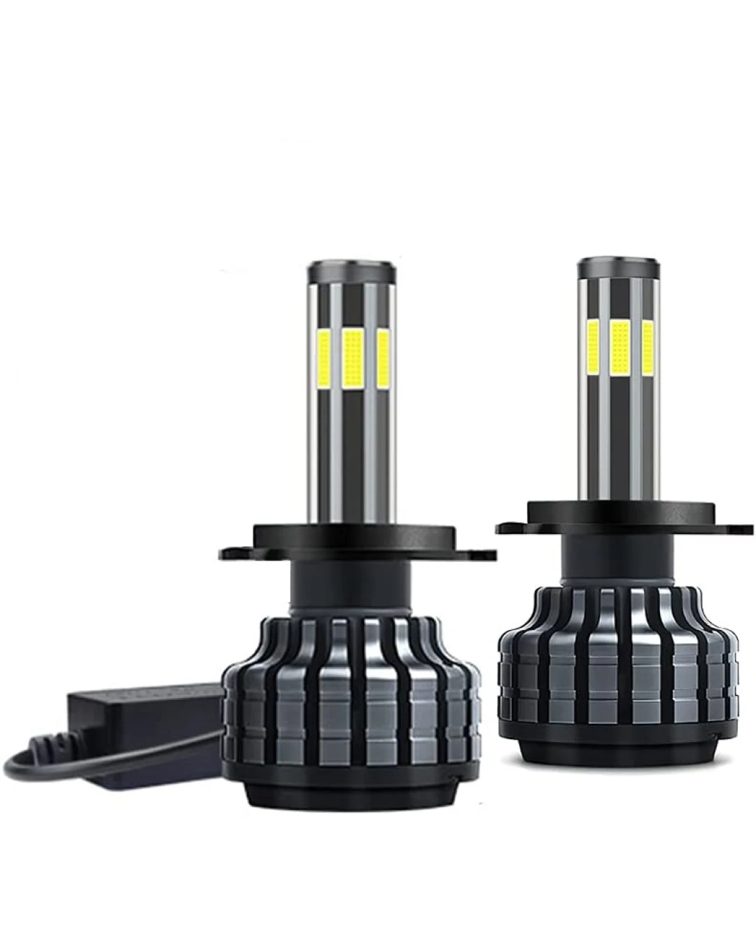 Комплект 360° градуса COB LED диодни крушки H11 H8 H9 12V 80W 16000lm за фарове Canbus без грешки