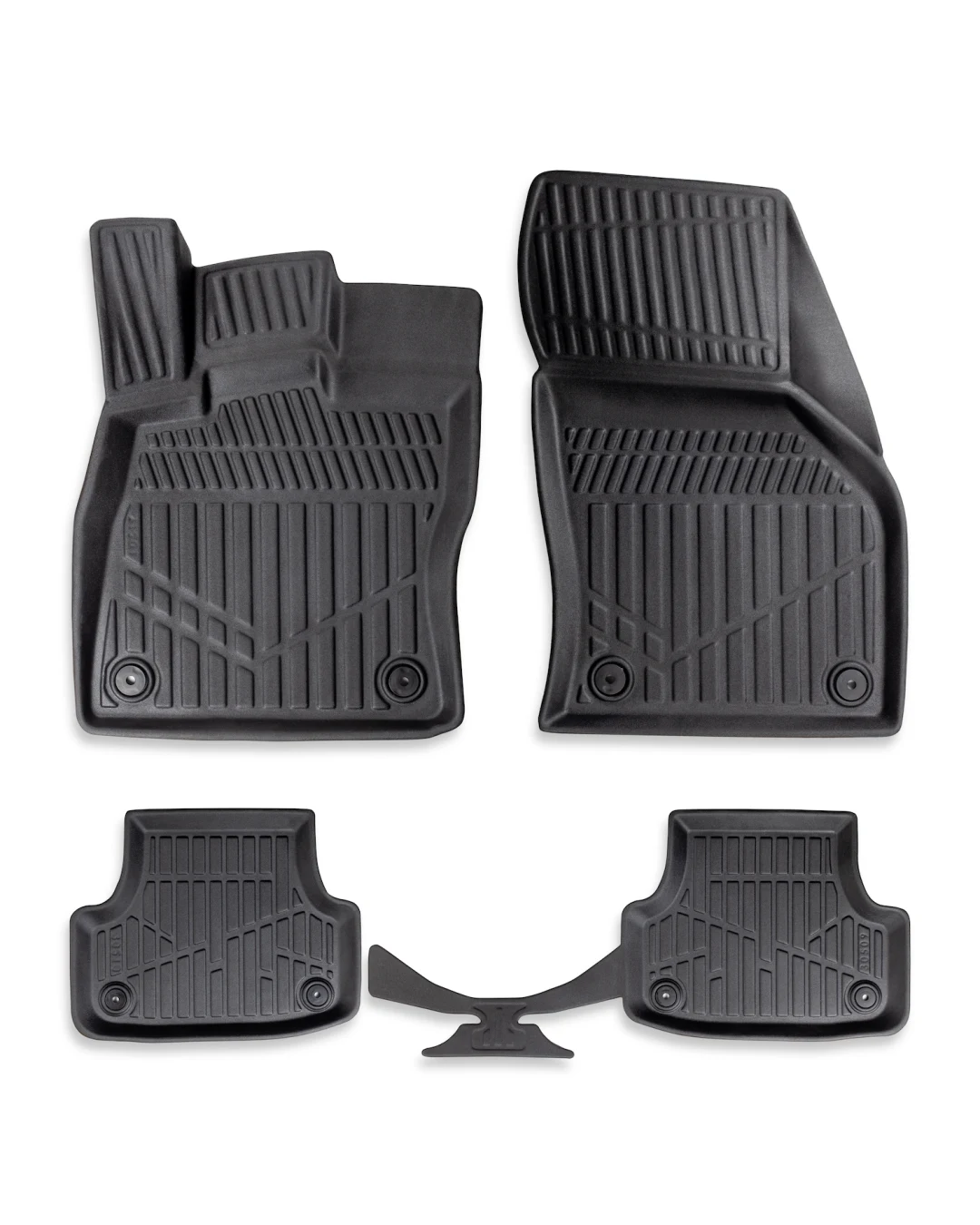 Комплект 4бр. 3D Гумени стелки за купе Erpassan - AUDI A3 (8V facelift) 2017-2020