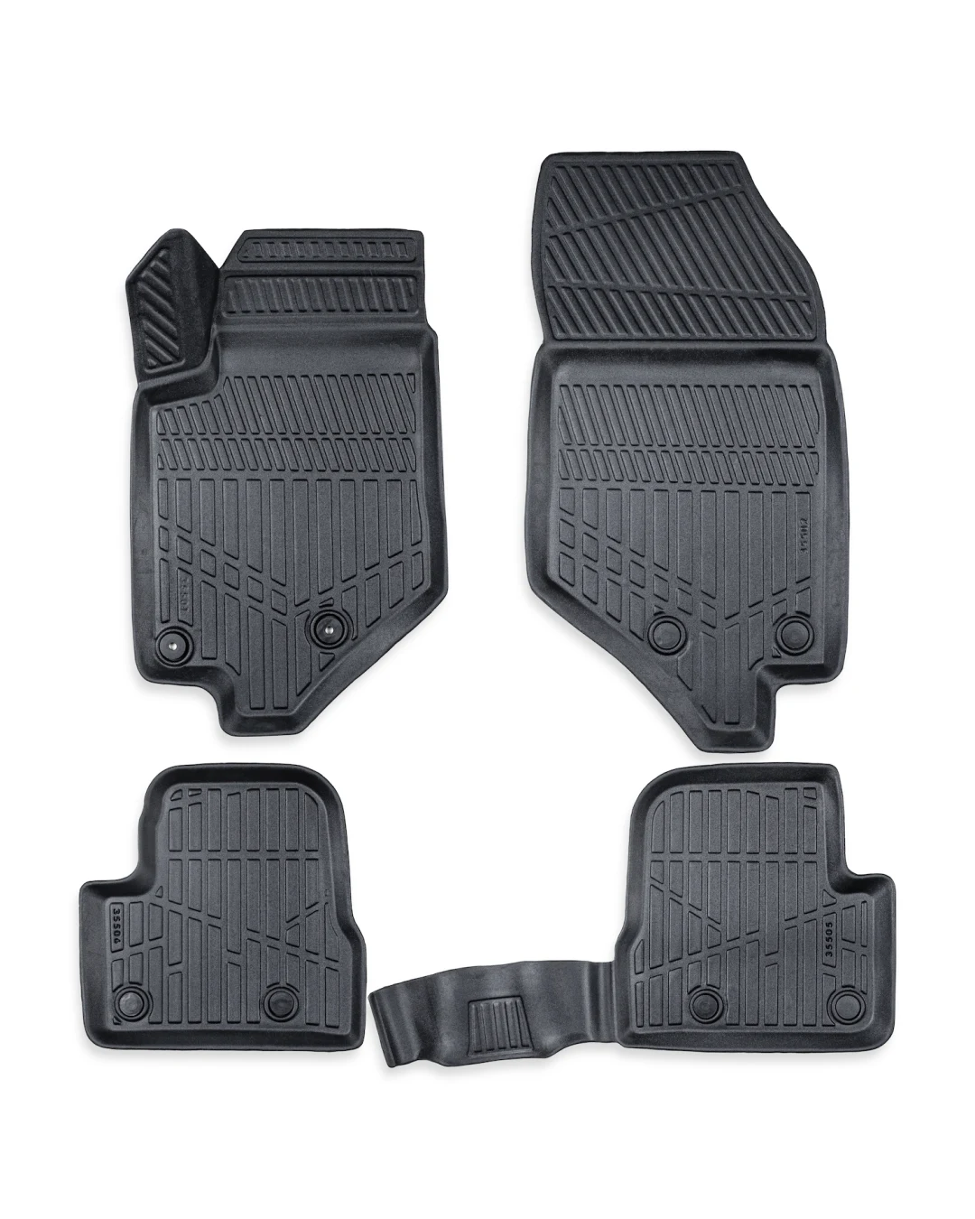 Комплект 4бр. 3D Гумени стелки за купе Erpassan - CITROEN C4X (Phase II) 2024+