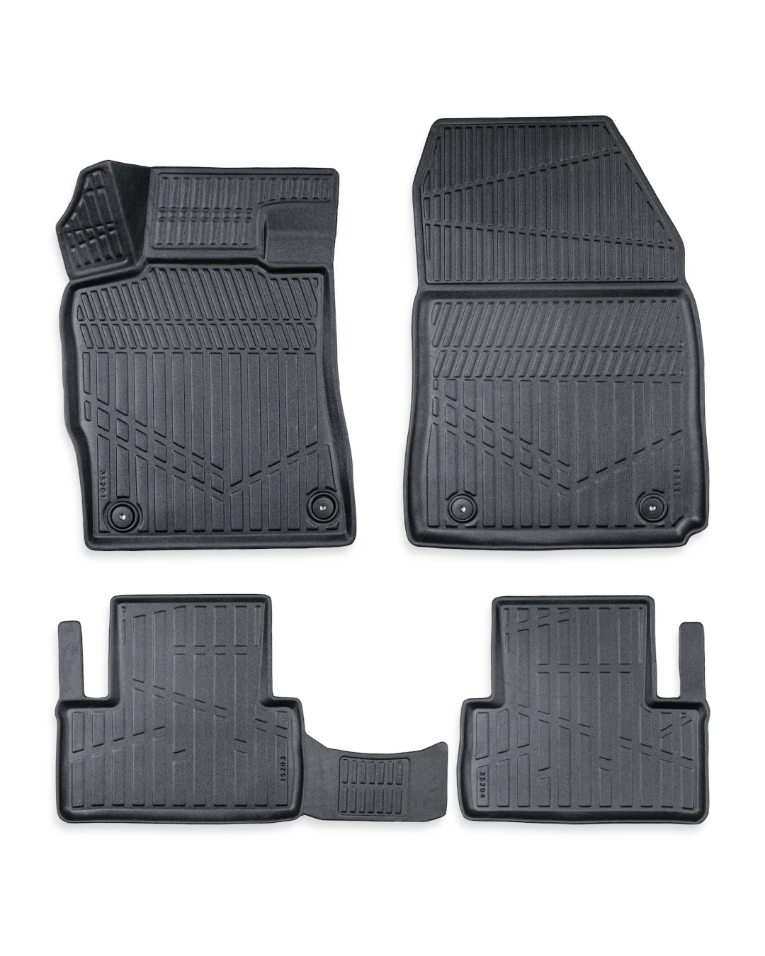 Гумени стелки Erpassan за DS 4 II (2021-2025)