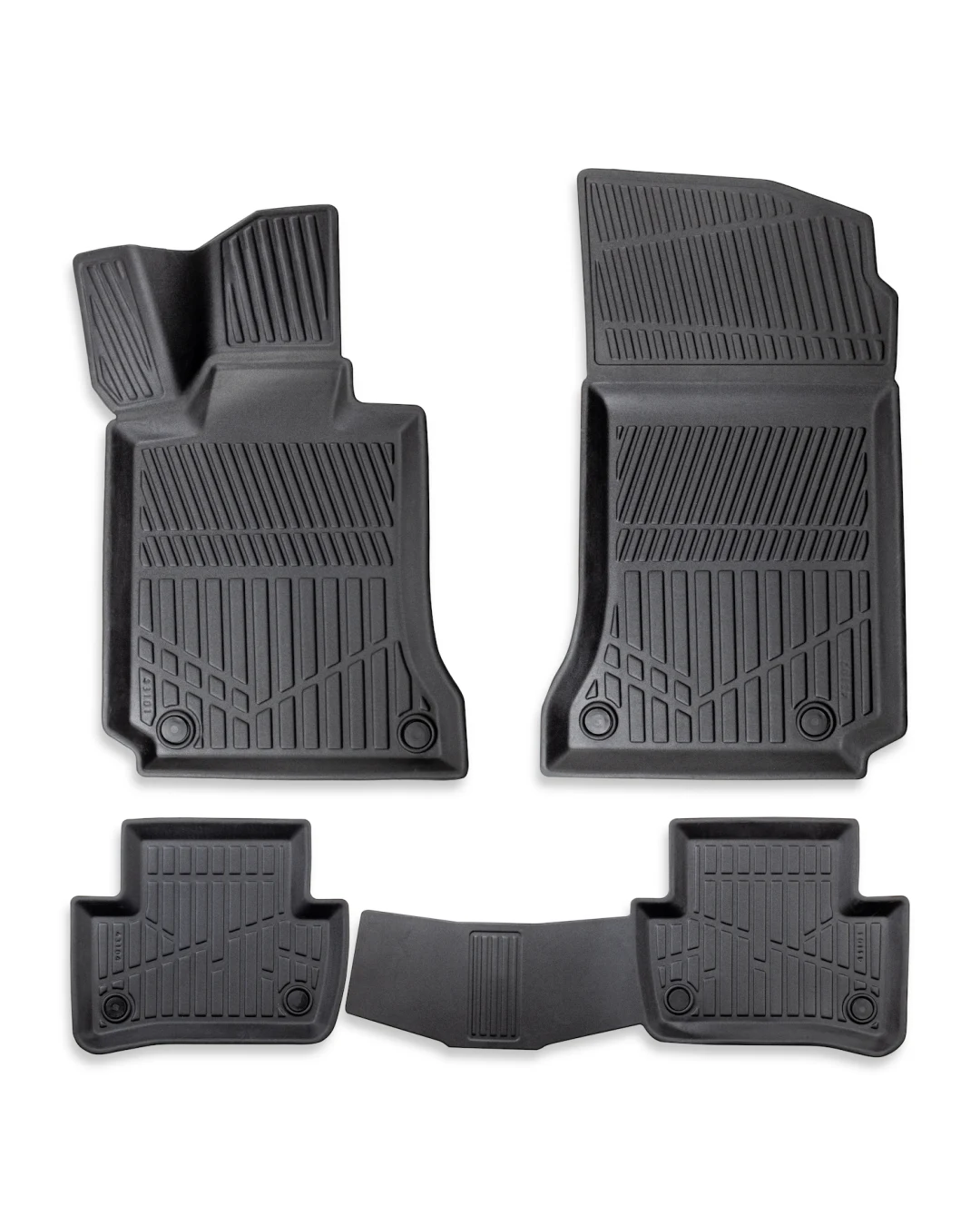 Комплект 4бр. 3D Гумени стелки за купе Erpassan - MERCEDES C-class (W204) 2007-2014