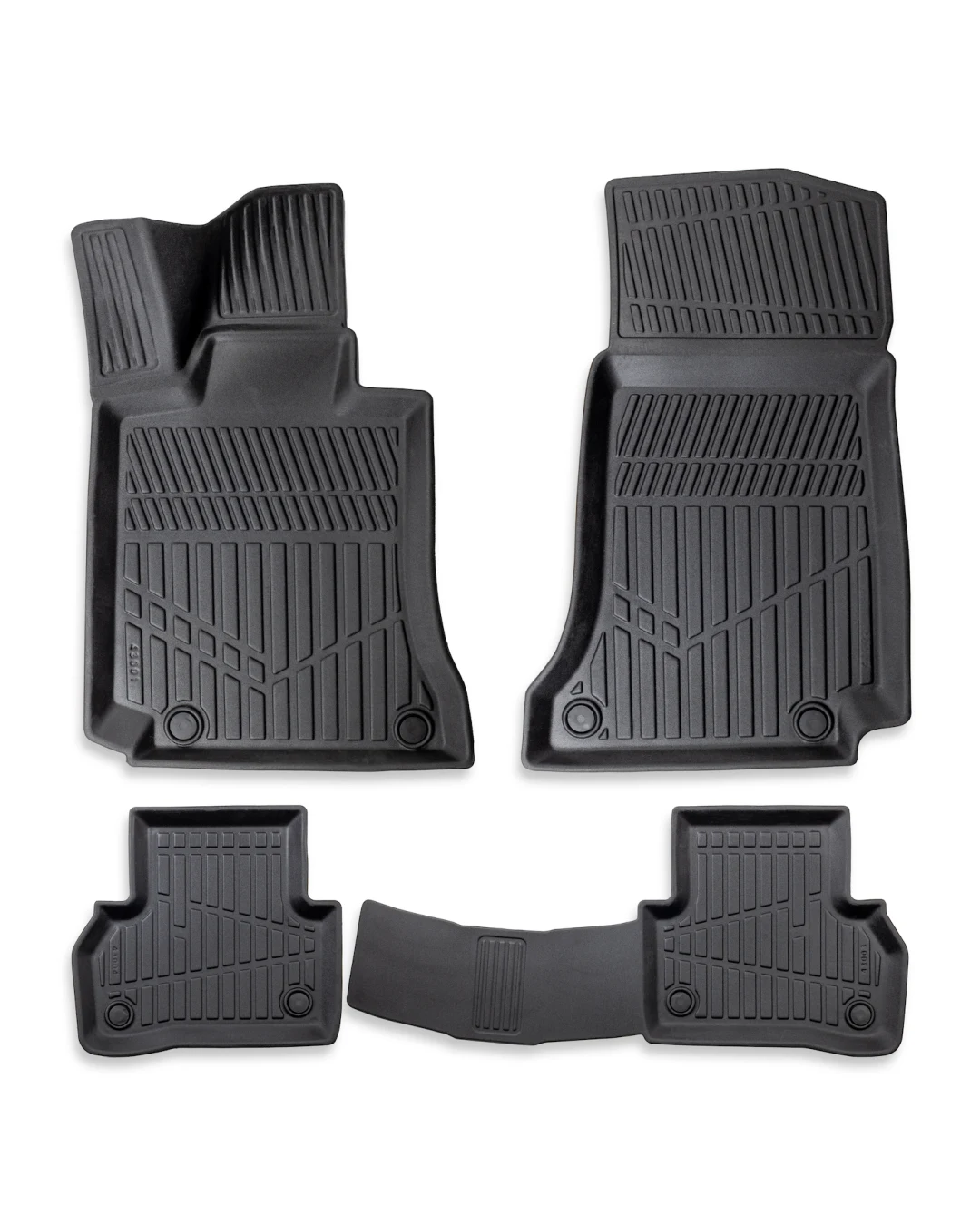 Комплект 4бр. 3D Гумени стелки за купе Erpassan - MERCEDES C-class (W205) 2014-2021