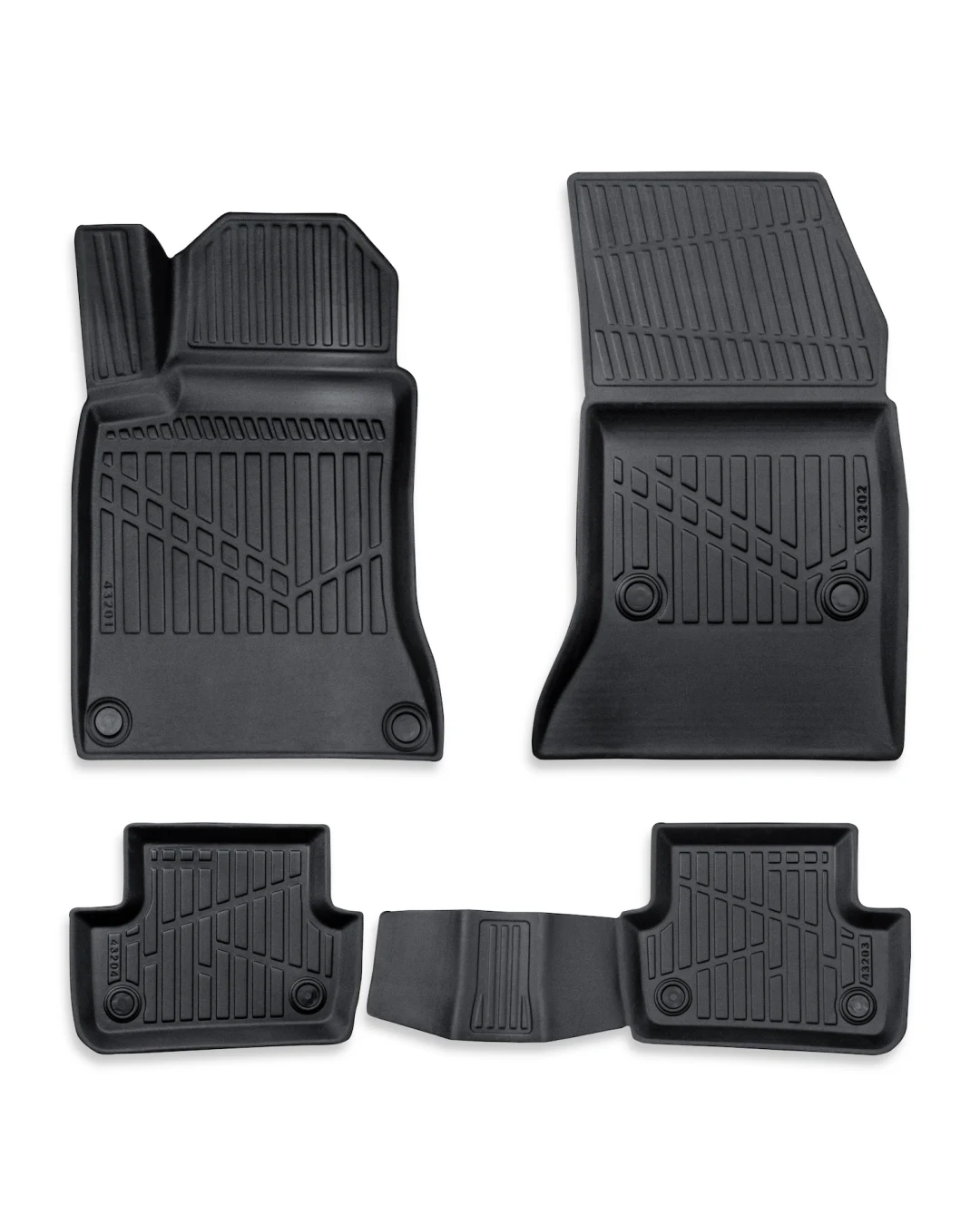 Комплект 4бр. 3D Гумени стелки за купе Erpassan - MERCEDES GLA (X156) 2014-2019