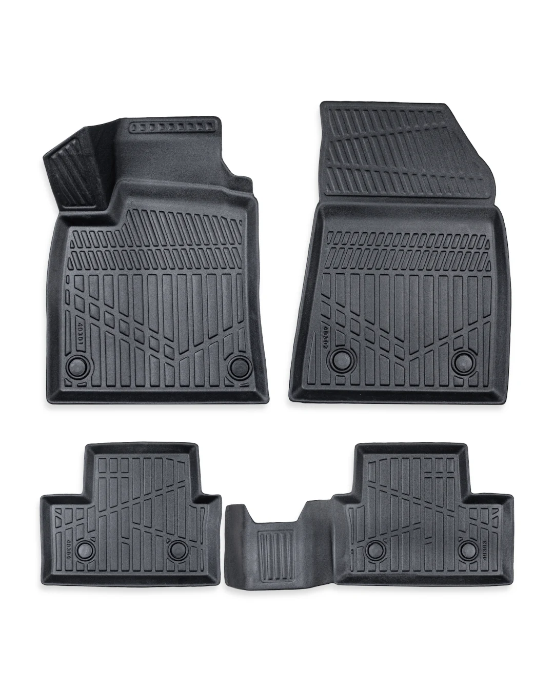 Комплект 4бр. 3D Гумени стелки за купе Erpassan - RENAULT CLIO V 2019+