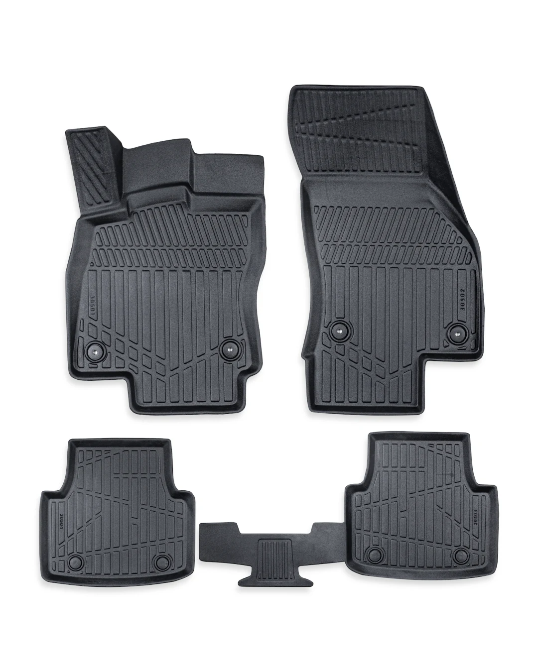 Комплект 4бр. 3D Гумени стелки за купе Erpassan - SKODA SUPERB III 2015-2023