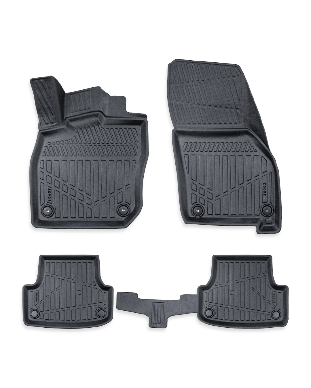 Комплект 4бр. 3D Гумени стелки за купе Erpassan - VW GOLF VIII 2021+