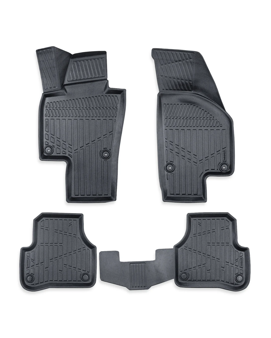 Комплект 4бр. 3D Гумени стелки за купе Erpassan - VW PASSAT (B6) 2005-2010