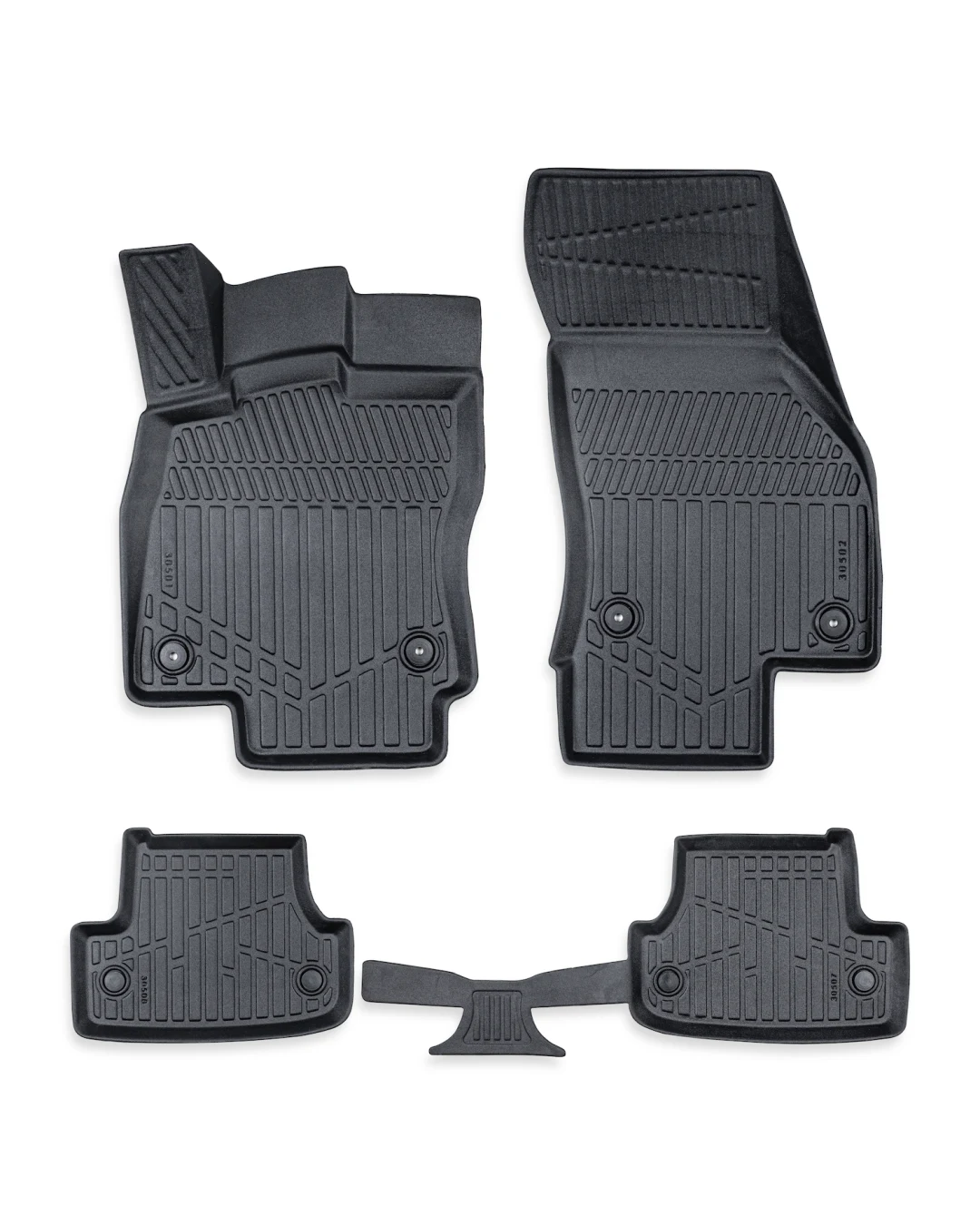 Комплект 4бр. 3D Гумени стелки за купе Erpassan - VW T-ROC I 2017-2024