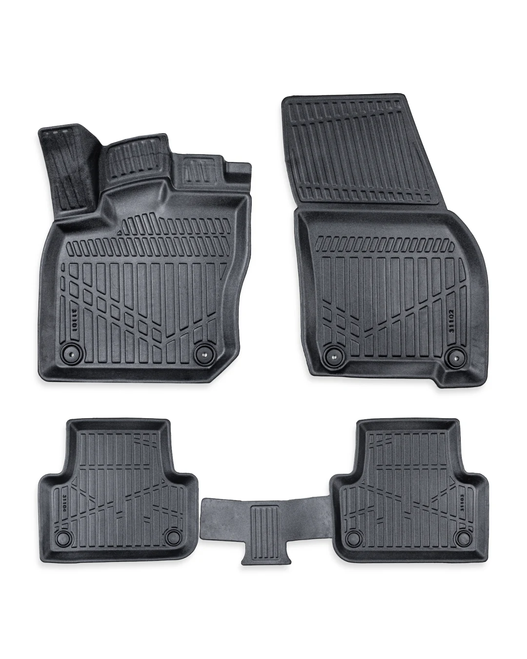 Комплект 4бр. 3D Гумени стелки за купе Erpassan - VW TIGUAN III 2024+