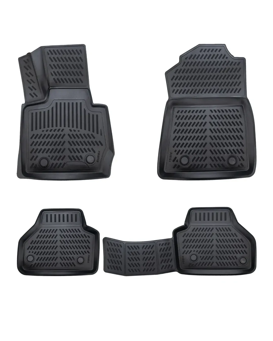 Комплект 4бр. 3D Гумени стелки за купе от TPE гума X-Series за BMW X3 F25 2011-2017г.