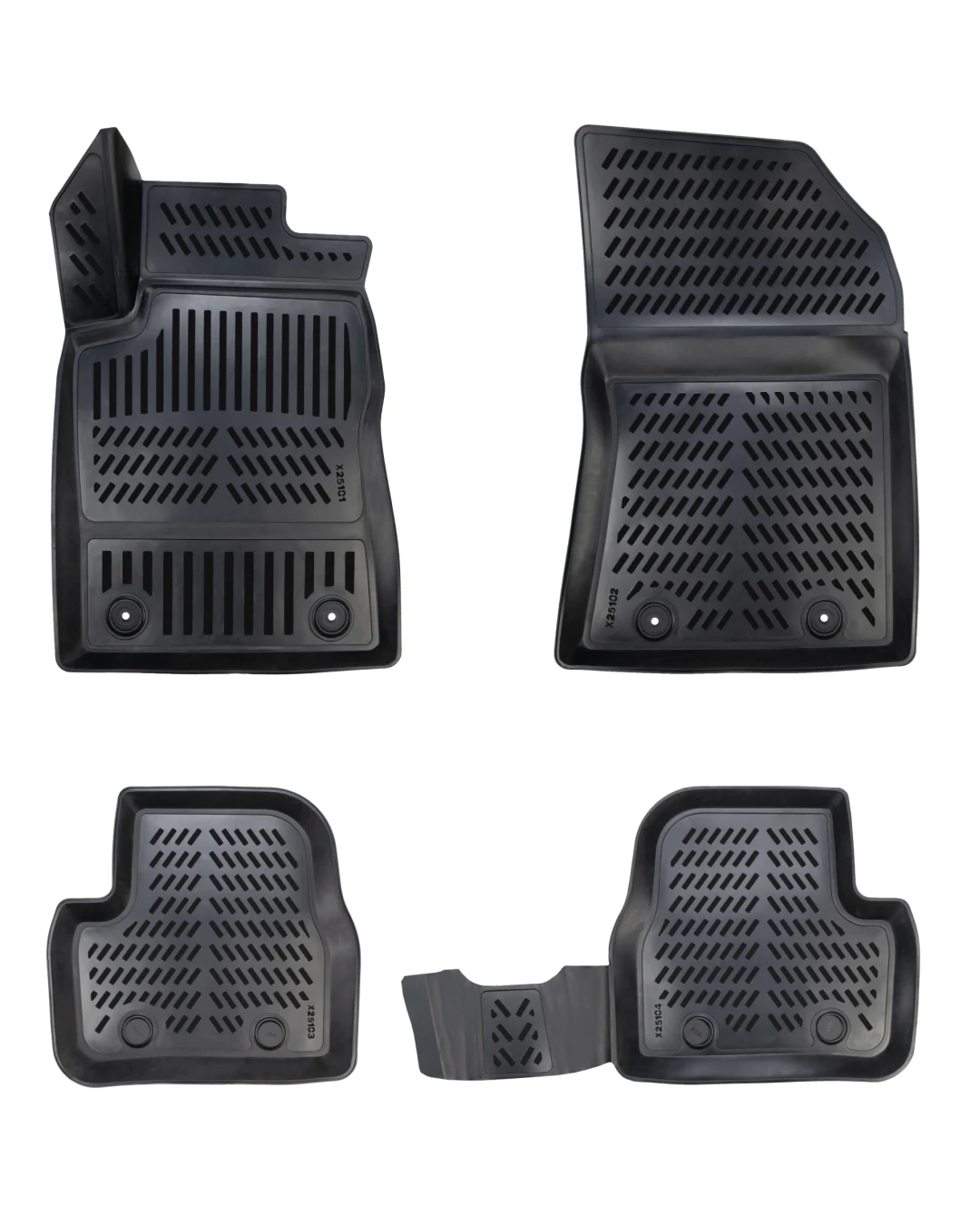 Гумени стелки PSN X-Series за Citroen C3 III (2017-2024)