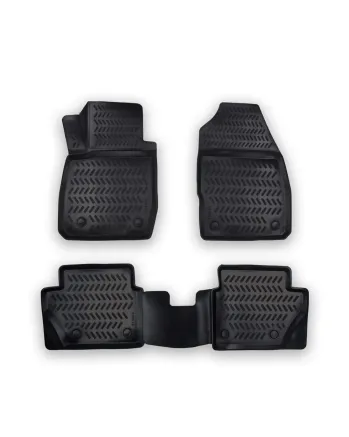 Комплект 4бр. 3D Гумени стелки за купе от TPE гума X-Series за FORD FIESTA 2002-2008г.