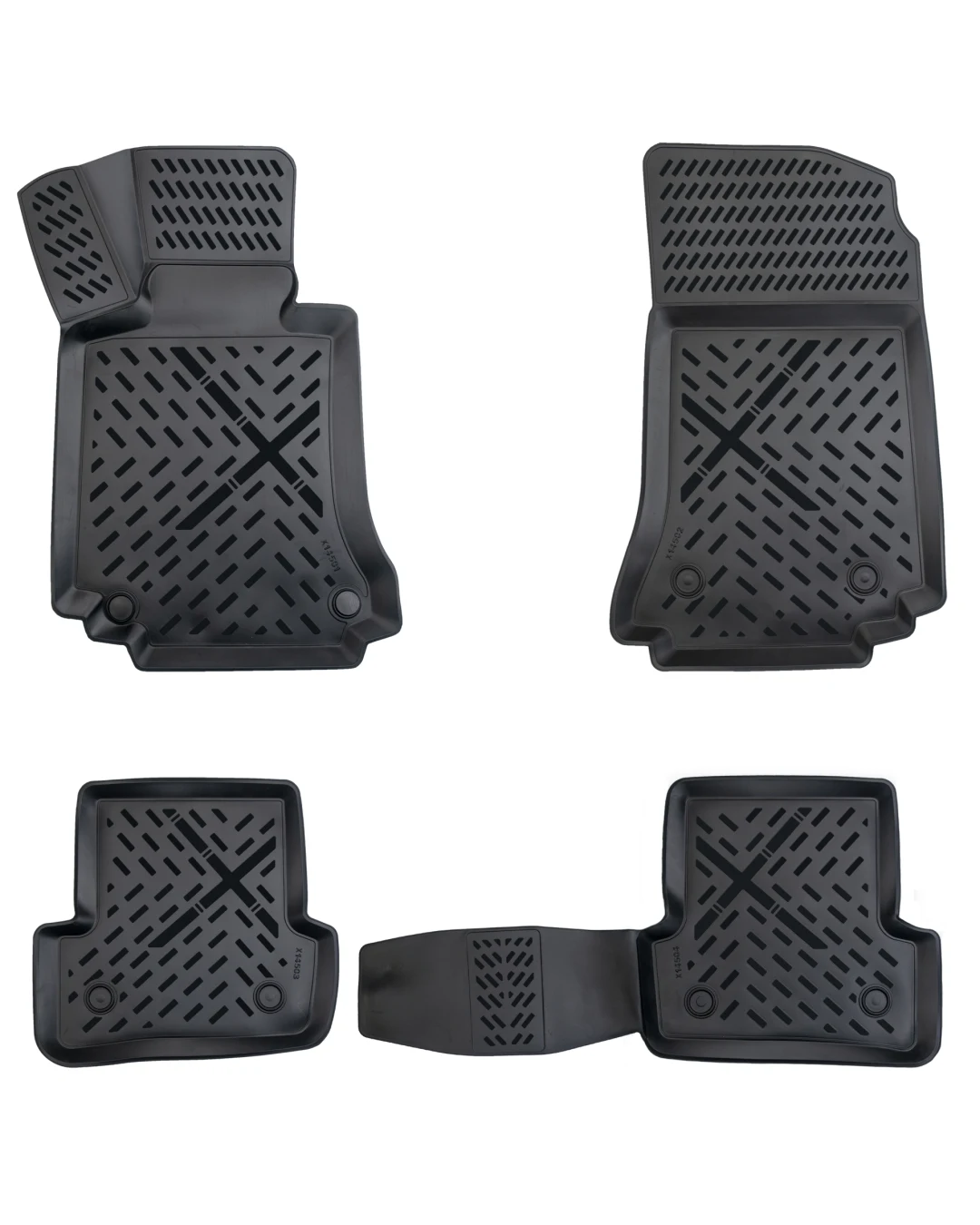 Гумени стелки PSN X-Series за Mercedes C-Class W204 (2007-2015)