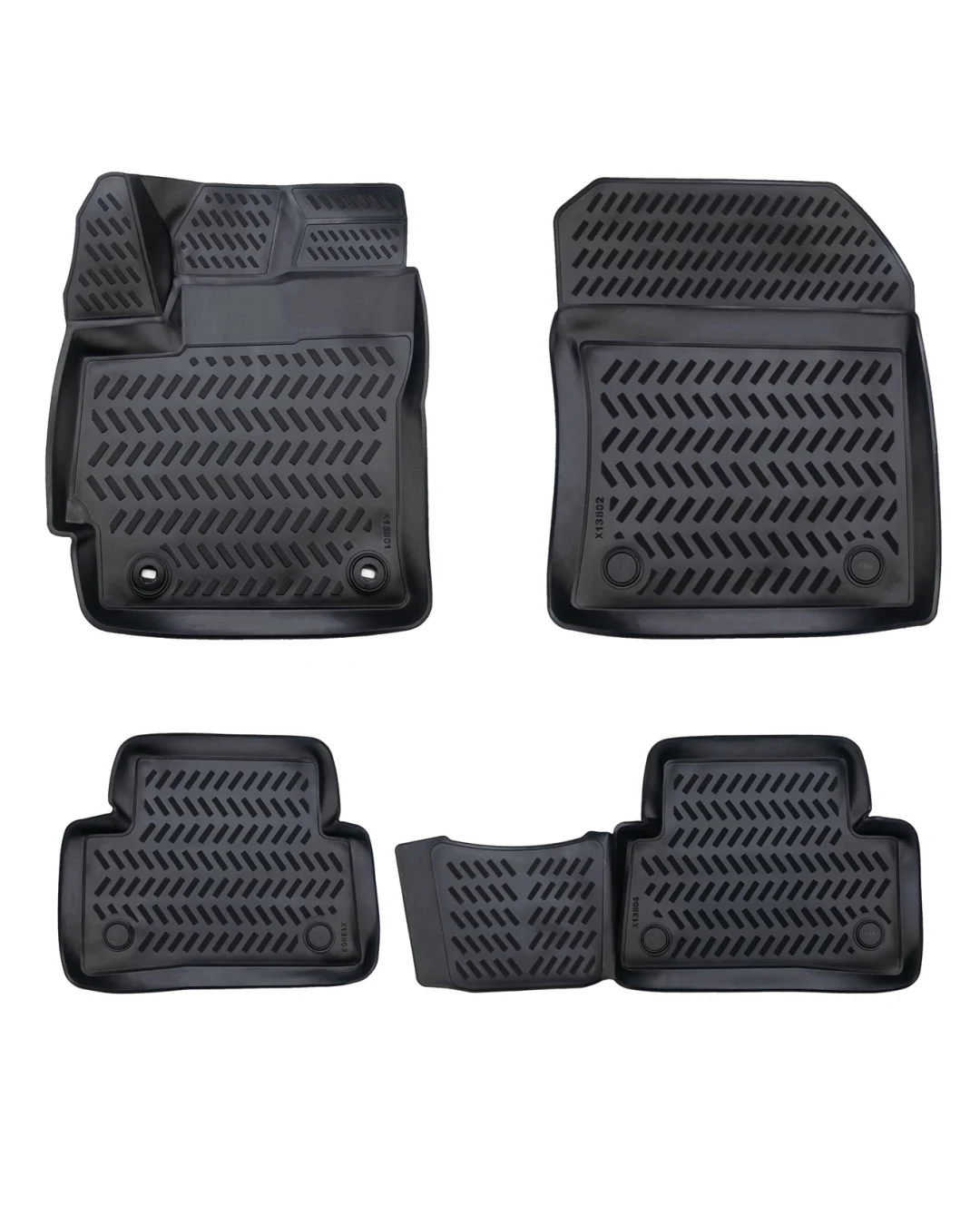 Гумени стелки PSN X-Series за Toyota Corolla XII хечбек (2018+)