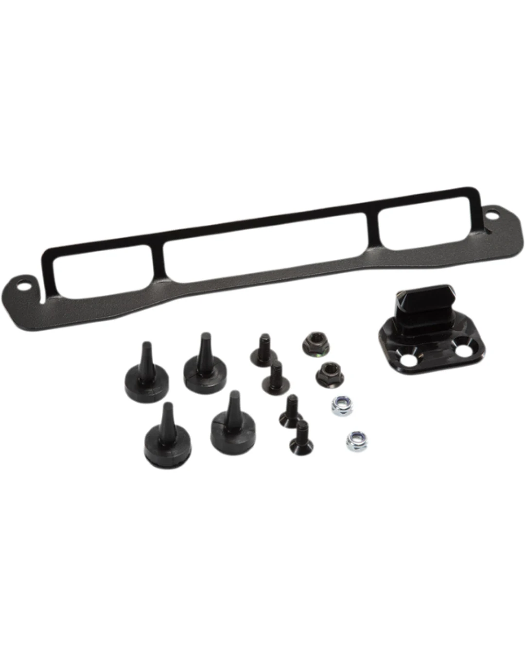 Комплект адаптери за багажници SW-MOTECH Adapter Kit for Adventure Racks Black