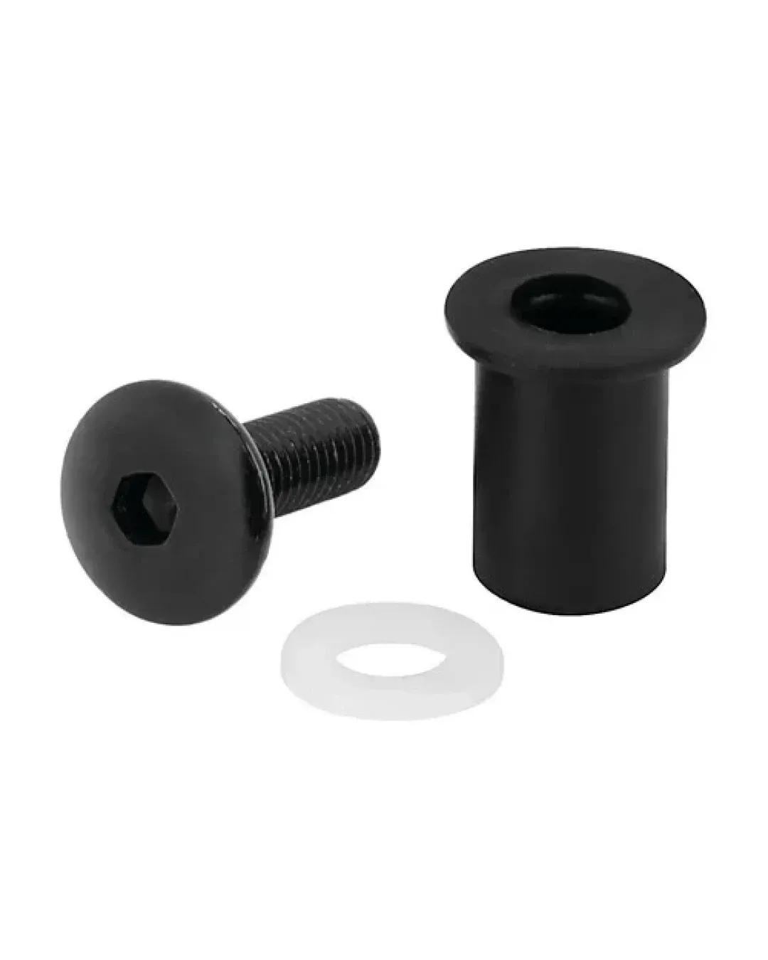 Комплект болтове за слюда 10 бр Black