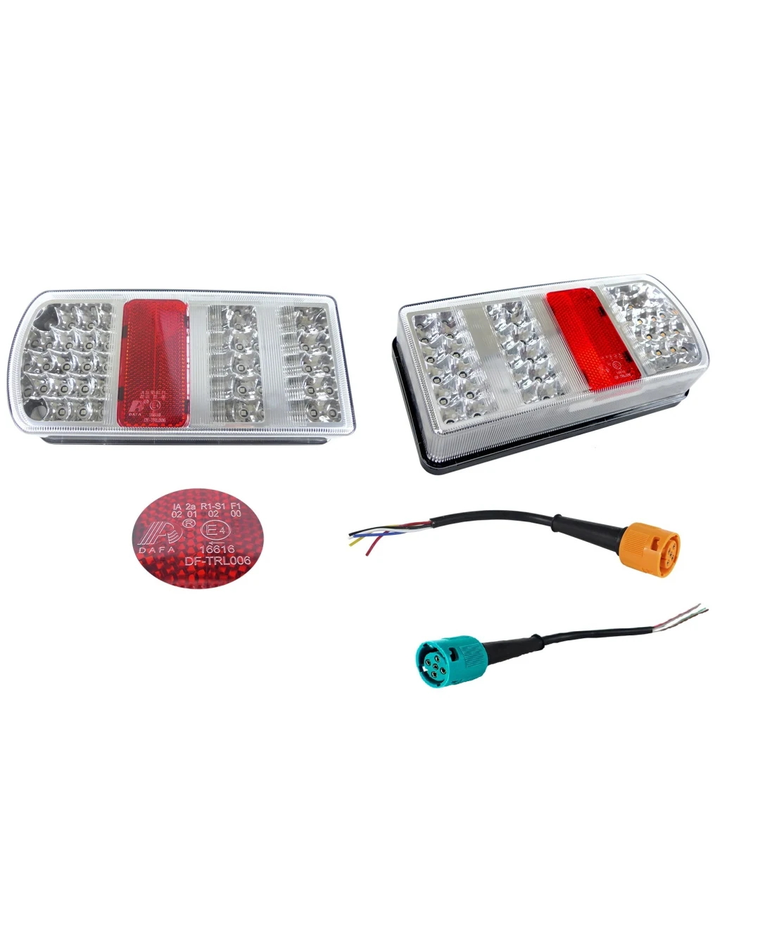 Комплект Диодни LED стопове 12V 24V Волта бус камион ТИР ремарке