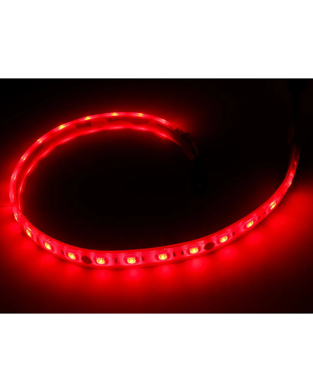 Комплект две 30СМ водоустойчиви диодни ленти - дневни светлини - 12 SMD диода - червени