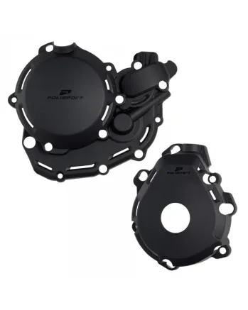 Комплект екстремен протектор за капака на двигателя POLISPORT Extreme Engine Protection Kit KTM EXC-F 450/500 (2024) Black