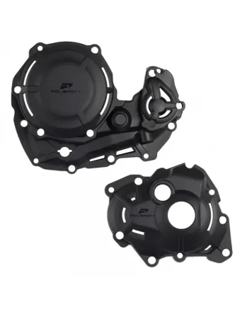 Комплект екстремен протектор за капака на двигателя POLISPORT Extreme Engine Protection Kit Yamaha YZ 450FX / WR 450F 2024 Black