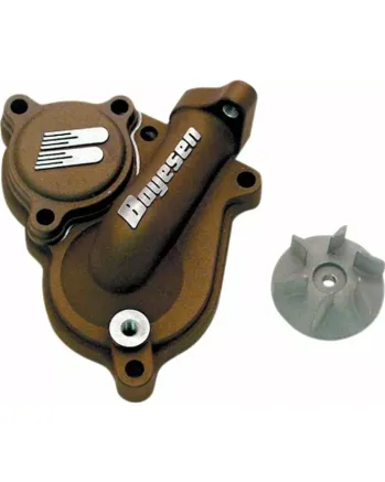 Комплект капак на водната помпа и работно колело BOYESEN 2PC CVR/IMP KXF/RMZ250MAG Bronze