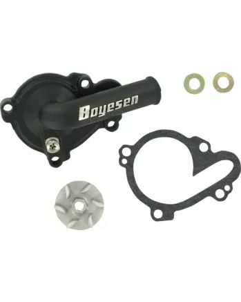 Комплект капак на водната помпа и работно колело BOYESEN COVER/IMP WAT PMP YZF25 Black