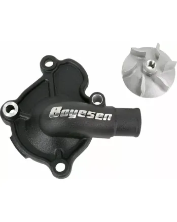 Комплект капак на водната помпа и работно колело BOYESEN COVER/IMP WAT PUMP CRF250 Black