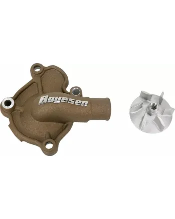 Комплект капак на водната помпа и работно колело BOYESEN COVER/IMP WAT PUMP CRF250 Magnesium