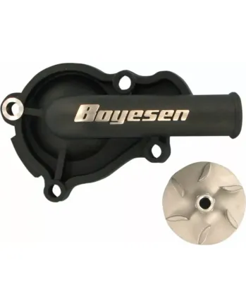 Комплект капак на водната помпа и работно колело BOYESEN COVER/IMP WAT PUMP CRF4 Black