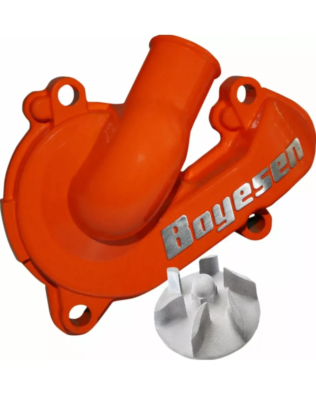 Комплект капак на водната помпа и работно колело BOYESEN COVER/IMP WAT PUMP KTM Orange
