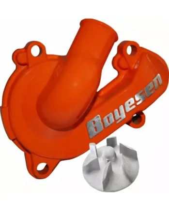 Комплект капак на водната помпа и работно колело BOYESEN COVER/IMP WAT PUMP KTM Orange