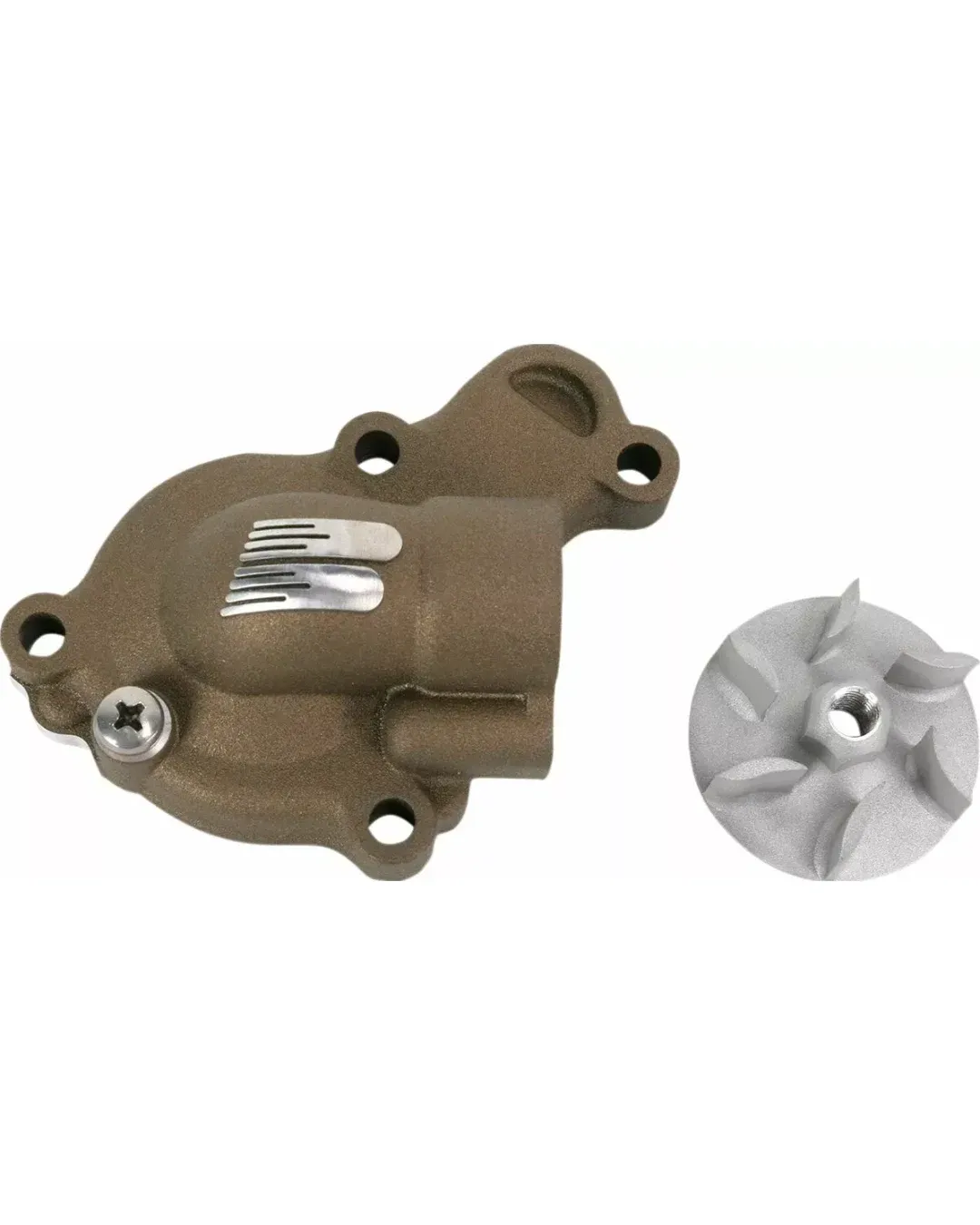 Комплект капак на водната помпа и работно колело BOYESEN COVER/IMP WAT PUMP YZ450F Magnesium