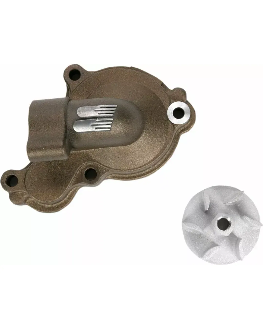 Комплект капак на водната помпа и работно колело BOYESEN COVER/IMP WAT PUMP YZF Magnesium