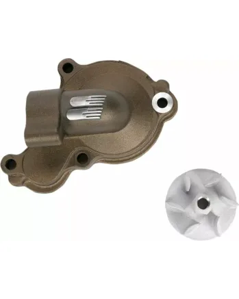 Комплект капак на водната помпа и работно колело BOYESEN COVER/IMP WAT PUMP YZF Magnesium