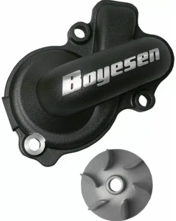 Комплект капак на водната помпа и работно колело BOYESEN COVER/IMP WATER PUMP Black