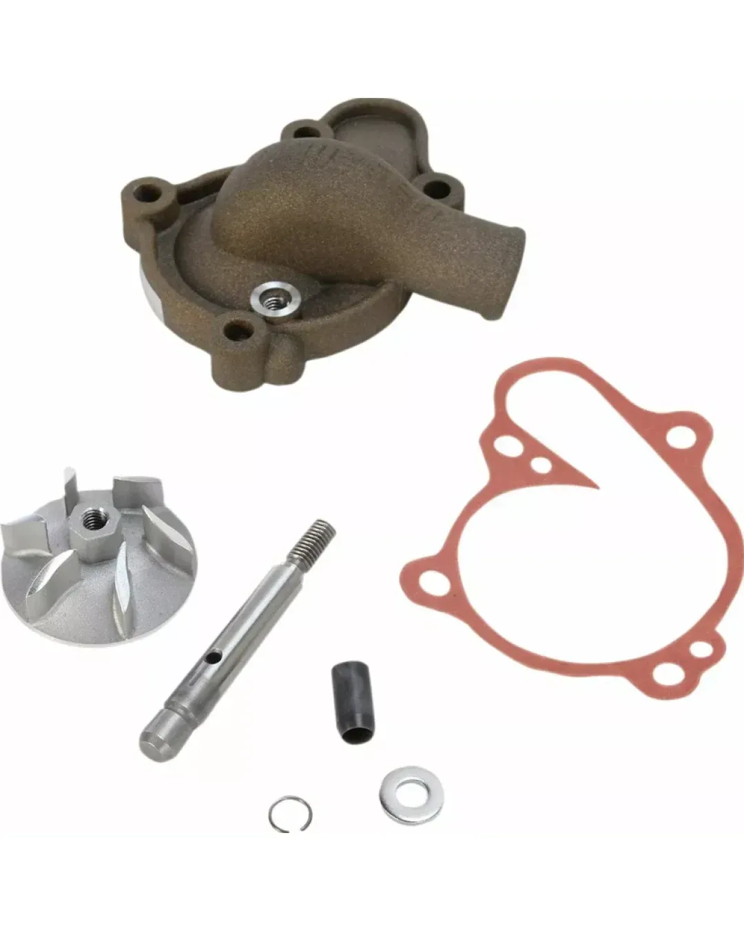 Комплект капак на водната помпа и работно колело BOYESEN COVER/IMP WATPMP YZ125 Magnesium